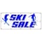 Signmission SKI SALE BANNER SIGN snow winter boots clothes poles name brand skier B-120 Ski Sale - alternate 1